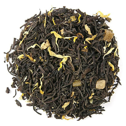 Mango Mist Black Tea Pouches - 4oz | Loose Leaf Pouch | Naturally Flavored Ceylon Black Tea | Smooth Refreshing Tropical Mango Taste | No Artificial Flavors