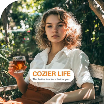 WT WEETEE Dandelion Leaf & Root Tea Bags, 100% Pure Dandelion Leaf and Roasted Dandelion Root Blend, Natural Caffeine-free Herbal Tea 2g x 100 Counts