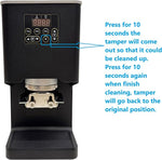 Load image into Gallery viewer, Electronic Automatic Coffee Tamper Machine - Precision Press for Perfect Espresso for Home &amp; Commercial. Adjustable Pressure, Multi-Tamp, Hands Free Operation, Height Adjustable for Wide Range (Black)