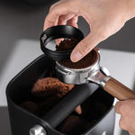 Load image into Gallery viewer, Espresso Knock Box - Bincoo Espresso Machine Knock Box/Espresso Grounds Knock Box, Barista Style Coffee Knock Box for Grounds with Removable Shock-Absorbent Knock Bar and Anti-Slip Base. (yellow)