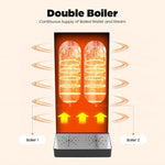 Load image into Gallery viewer, 8L/ 2.1Gal Commercial Milk Frother, 110V 2500W Steam Boiling Water Frothing Machine with LED Display, Stainless Steel Milk Foam Maker for Tea/Coffee Shop, Bar