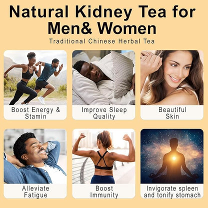 2025 New Ginseng Eight Treasure Herbal Tea,Red Date Wolfberry Mulberry Goji Health Tea Bags for Women & Men,50 Bags