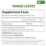 Load image into Gallery viewer, FreshDrinkUS, Premium 140+ Mango Whole Leaves Dried, 100% Natural &amp; Pure from Dried Mango Leaves Tea, No Additives, No Caffeine, Vegan