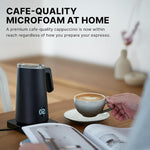 Load image into Gallery viewer, Subminimal NanoFoamer Pro Gen-2 – Revolutionary Hands-Free Microfoam Milk Maker for Cafe-Quality Foam, Coffee Bar Accessories for Dairy &amp; Plant-Based Milk, Perfect Coffee Gifts – US Plug Type