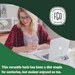 Load image into Gallery viewer, FGO Organic Nettle Leaf Herbal Tea, 20 Count, Eco-Conscious Tea Bags, Caffeine Free, Resealable Bag, Packaging May Vary (Pack of 1)