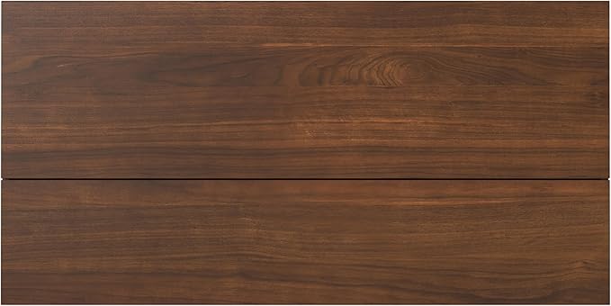 SIMPLIHOME Hunter Lift Top Coffee Table - 48 inch Wide Solid Walnut Veneer and Metal Industrial Cocktail Table, Functional Living Room Table with 2 Storage Cubbies and Hairpin Legs