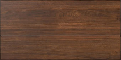 SIMPLIHOME Hunter Lift Top Coffee Table - 48 inch Wide Solid Walnut Veneer and Metal Industrial Cocktail Table, Functional Living Room Table with 2 Storage Cubbies and Hairpin Legs