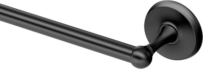 Gatco 5078MX Desinger II Towel Bar, 30 Inch, Matte Black/Wall Mounted Single Towel Holder