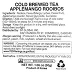 Load image into Gallery viewer, Damtuh Apple Mango Rooibos Cold Brew Tea - Zero Carbs Zero Sugar, Sweet Cold Tea Beverage with Stevia 30g (20 tea bags)