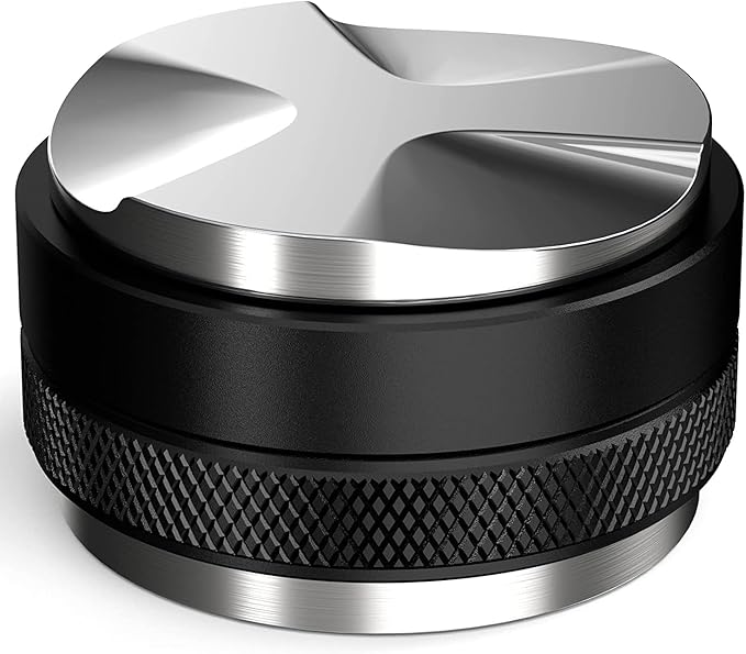 51mm Espresso Tamper & Distributor, 51mm portafilter, Dual Head Coffee Leveler Hand Tool Tamper Coffee Distributor/leveler Tool Hammer Accessories