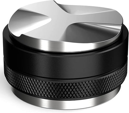 51mm Espresso Tamper & Distributor, 51mm portafilter, Dual Head Coffee Leveler Hand Tool Tamper Coffee Distributor/leveler Tool Hammer Accessories