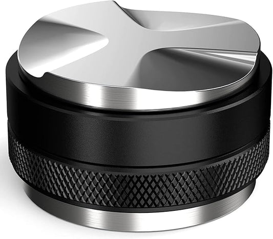 51mm Espresso Tamper & Distributor, 51mm portafilter, Dual Head Coffee Leveler Hand Tool Tamper Coffee Distributor/leveler Tool Hammer Accessories