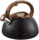 Load image into Gallery viewer, 3.1QT/3L Whistling Tea Kettle for Stove Tops,Tea Kettle for Stovetop,Stainless Steel Tea Pot with Anti-Heat Handle and Simple Touch Button to Control Kettle Outlet