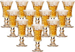 Load image into Gallery viewer, Round 1.3-Oz Cordial Glasses, Lead-Free Sherry Glasses, Clear Heavy Base Shot Glasses (Set of 12)