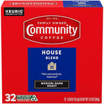 Load image into Gallery viewer, Community Coffee House Blend, Medium-Dark Roast, Single-Serve Keurig K-Cup Pods, 32 Count (Pack of 4)