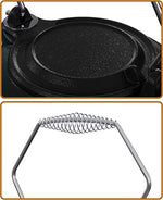 Load image into Gallery viewer, Fire Beauty Humidifying Iron Kettle，Stove Humidifier，Wood Stove Kettle，Cast Iron，Chrome handle