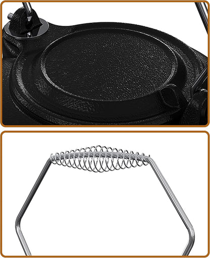 Fire Beauty Humidifying Iron Kettle，Stove Humidifier，Wood Stove Kettle，Cast Iron，Chrome handle