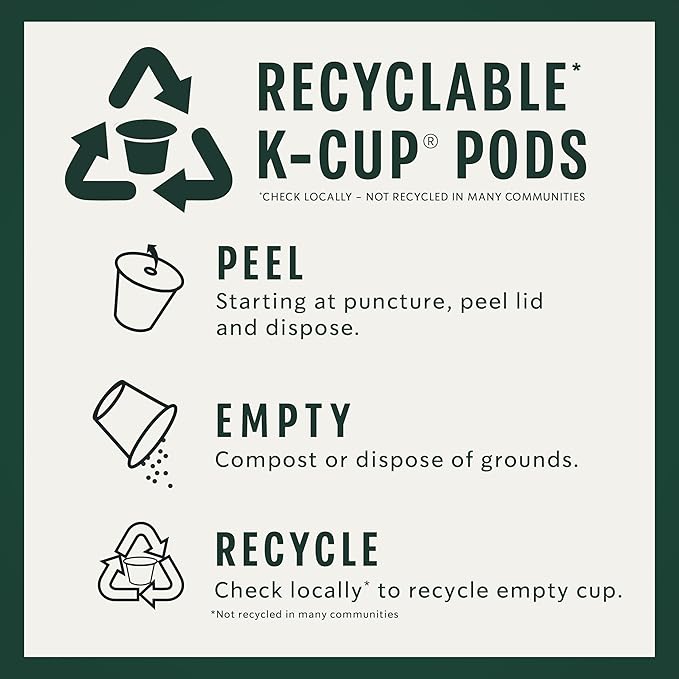 Starbucks Medium Roast K-Cup Coffee Pods — Pike Place for Keurig Brewers — 1 box (40 pods)