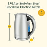 Load image into Gallery viewer, Cuisinart 1.7-Liter Stainless Steel Cordless Electric Kettle with 6 Preset Temperatures