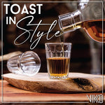 Load image into Gallery viewer, Vikko 1.5 Ounce Shot Glasses, Set of 12 Small Liquor and Spirit Glasses, Durable Tequila Bar Glasses For Alcohol and Espresso Shots (Madelina)