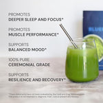 Load image into Gallery viewer, Blueprint Bryan Johnson Matcha Powder – Ceremonial Grade Japanese Matcha – Green Tea for Energy &amp; Focus – Natural Caffeine, Antioxidant-Rich – 30mg L-Theanine- 30 Servings