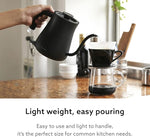 Load image into Gallery viewer, BALMUDA The Kettle | Electric Gooseneck Kettle | Lightweight | Stainless Steel | 0.6L (20fl oz) Capacity | Neon Light Indicator | Perfect for Tea and Coffee | US Version | Black