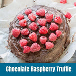 Load image into Gallery viewer, Door County Coffee Chocolate Raspberry Truffle Flavored Whole Bean - 10 oz Bag - Medium Roast - 100% Specialty Arabica - Flavored Gourmet - Chocolate Raspberry Truffle