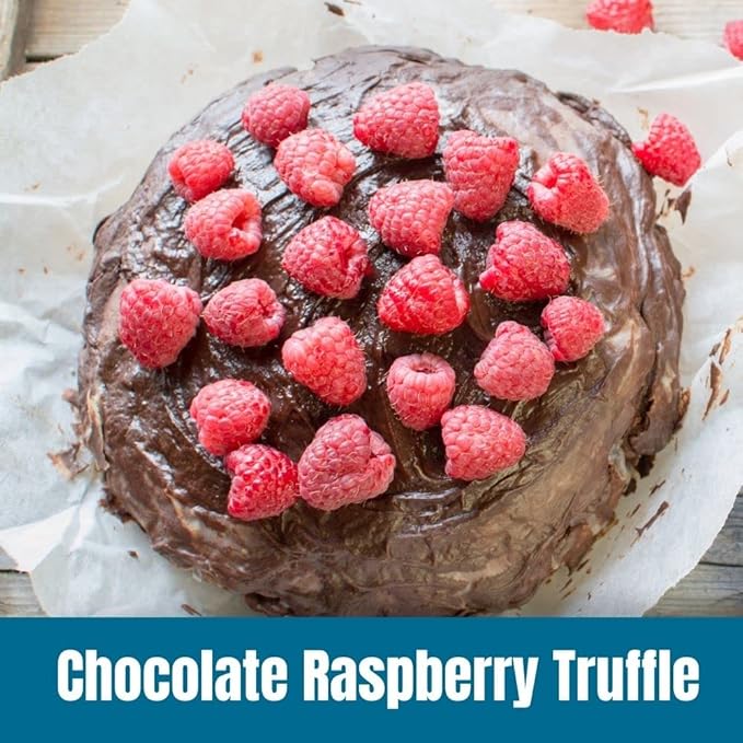 Door County Coffee Chocolate Raspberry Truffle Flavored Whole Bean - 10 oz Bag - Medium Roast - 100% Specialty Arabica - Flavored Gourmet - Chocolate Raspberry Truffle