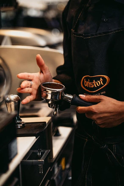 Bristot Espresso Cremoso Italiano Ground Coffee | Italian Espresso | Medium Roast | 32 Bags (Rebranded)