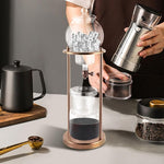 Load image into Gallery viewer, Gold Iced Coffee Dripper Cold Brew Drip Coffee Machine Ice Coffee Dripper 600ml
