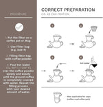 Load image into Gallery viewer, Creano Porcelain Coffee Dripper Stone Grey - Ceramic Cone Brewer - Pour Over Coffee Maker for Filter Bags Size 4 - Easy Manual Brew for pure taste - also for Camping, Hiking