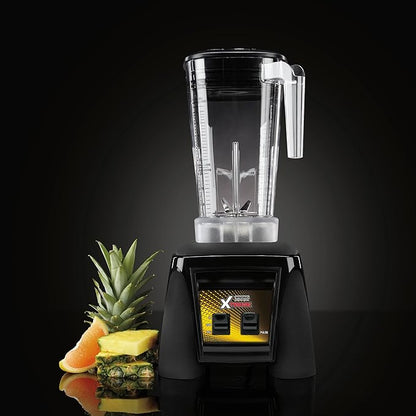Waring Commercial MX1000XTX 3.5 HP Blender with Paddle Switches, Pulse Feature and a 64 oz. BPA Free Copolyester Container, 120V, 5-15 Phase Plug, Black