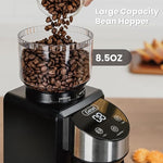 Load image into Gallery viewer, Gevi Coffee Grinder Electric,Coffee Bean Grinder with 35 Grind Settings for Espresso,Drip,French Press,Burr Coffee Grinder for Home Use,Anti-static Design,Black
