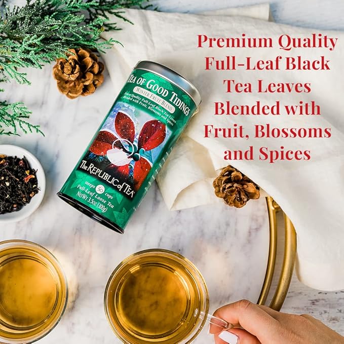 The Republic of Tea, Tea of Good Tidings, Full Leaf 3.5 Oz.
