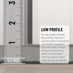 Load image into Gallery viewer, Ottomanson Hallway Runner Rug 2'2" x 6' Non Slip Solid Area Rugs Easy to Clean Laundry Rug Runner Durable &amp; Pet Friendly Floor Carpet Runners for Hallways Entryway Living Room Kitchen, Gray