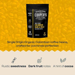 Load image into Gallery viewer, Cold Brew Coffee Colombian Reserve Single Origin Coarsely Whole Bean Coffee - 2 lb. Bag - Dark Roast