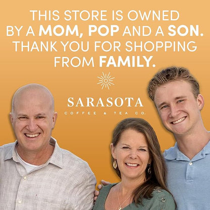 Snickerdoodle Sugar Cookie Ground Packs – Gourmet Medium Roast Fractional Packets | Low Acid Mold-Free 2 oz Single-Pot Pouches for 12-Cup Brewers | Bulk Flavored Portion Packs, 12 Count – Sarasota