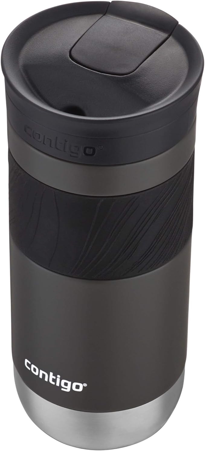 Contigo Byron 2.0 Stainless Steel Travel Mug with SNAPSEAL Lid 16oz. 2 Pack Sake/Juniper
