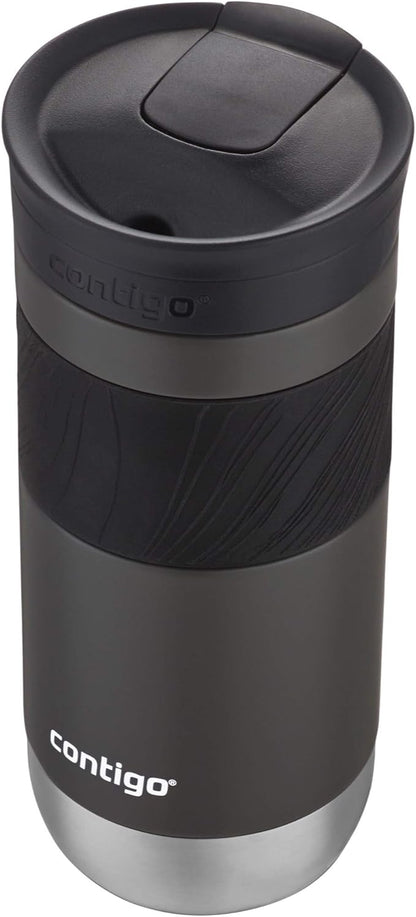 Contigo Byron 2.0 Stainless Steel Travel Mug with SNAPSEAL Lid 16oz. 2 Pack Sake/Juniper