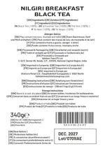 Load image into Gallery viewer, VAHDAM Nilgiri Breakfast Black Tea (150+ Cups/12oz) - Robust &amp; Flavory Loose Leaf Tea | Single Origin, Vacuum Sealed Pack