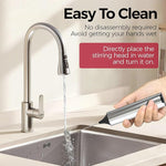 Load image into Gallery viewer, YARRAMATE Rechargeable Milk Frother Wand Handheld With Stand, 3 Speed Adjustable Drink Mixer with 2 Whisks, Stainless Steel Electric Stirrer for Coffee, Lattes, Protein Shakes, Matcha, Egg