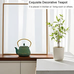 Load image into Gallery viewer, Cast Iron Tea Kettle, Japanese Tetsubin Teapot Coated with Enameled Interior, Durable Cast Iron Teapot with Stainless Steel Infuser for Stovetop Safe(1000ml/34oz)