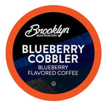 Load image into Gallery viewer, Brooklyn Beans Blueberry Cobbler Coffee Pods, Flavored Gourmet Pack, 40 Count - Compatible with Keurig 2.0 K Cup Brewers - Premium Quality, Rich and Smooth Taste, Single Serve Pods