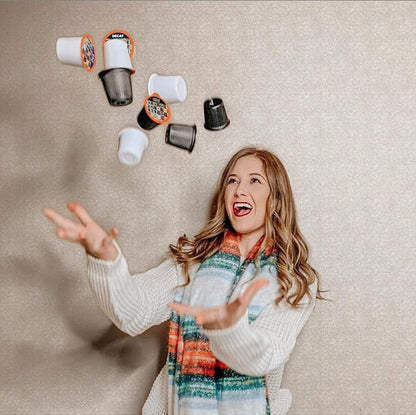 Double Donut Coffee Breakfast Blend Fresh Medium Roast Coffee SingleServe Pods for Keurig K Cup Brewer Machines 20 Capsules per Box