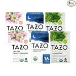 Load image into Gallery viewer, TAZO Tea Bags, Regenerative Organic Zen, Calm Chamomile &amp; Herbal Organic Dream 16 CT (2ea) (Variety Pack)