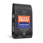 Load image into Gallery viewer, Bulletproof French Kick Dark Roast Ground Coffee, 12 Ounces, 100% Arabica Beans, Clean Coffee Tested for Toxins, Packaging May Vary