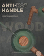 Load image into Gallery viewer, POLIVIAR Electric Gooseneck Kettle, 1350W Electric Tea Kettle Wood Pattern Handle, 34oz Pour Over Electric Kettle for Coffee &amp; Tea, 18/8 Stainless Steel Inner, Temperature Control &amp; Rapid Heating