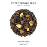 Load image into Gallery viewer, Tea Forte Sweet Orange Spice Premium Loose Leaf Caffeinated Black Tea Blend Canister, Makes 35-50 Cups