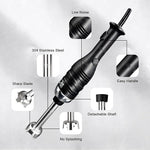 Load image into Gallery viewer, VONCI 280W Commercial Immersion Blender, Light Duty Hand Blender with Variable Speed 6000-20000RPM, Handheld Stick Mixer with 9.5" Detachable Shaft, Professional Blender for Restaurant Kitchen.