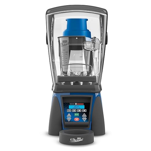 Waring Commercial 3.5 HP Ellipse Blender w/LCD Display, Programmable, 32 oz. Copolyester Container & Sound Enclosure